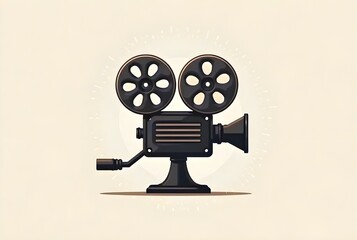 Obraz premium movies classic symbol often depicted iconic design element vector