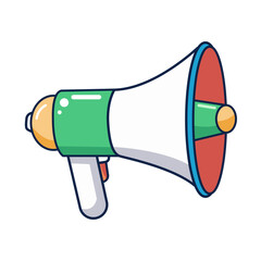 Naklejka premium megaphone
