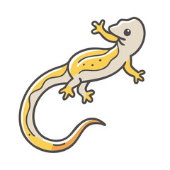 salamander icon, salamander vector illustration-simple illustration of salamander, perfect for salamander logos and icons