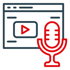 Podcasting Icon