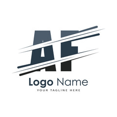initial monogram logo with letter style design
