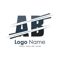 initial monogram logo with letter style design