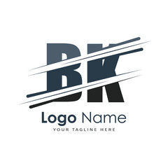 initial monogram logo with letter style design