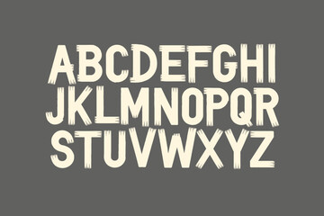 SlateScratch - Bold Distressed Font

A bold, distressed font with a scratched style on a slate backdrop.