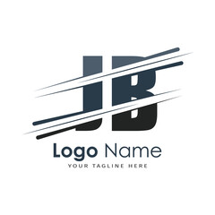 initial monogram logo with letter style design