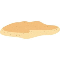 Sand Beach Illustration