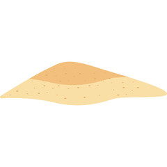 Sand Beach Illustration
