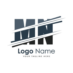 initial monogram logo with letter style design