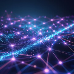 Fototapeta premium Technology Network Background