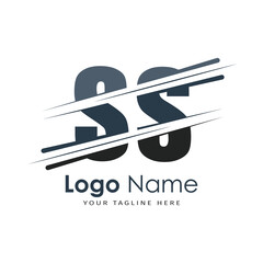 initial monogram logo with letter style design