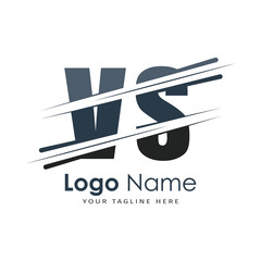 initial monogram logo with letter style design