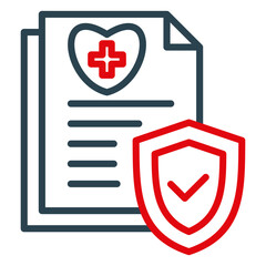 Obraz premium Medical Insurance Icon