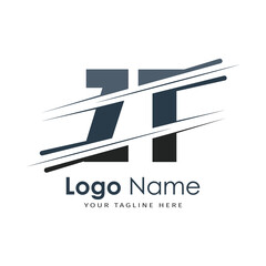 initial monogram logo with letter style design