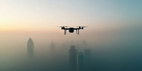 Atmospheric Urban Tech Frontier AI-Driven Drone Monitoring Revolutionizes Environmental Intelligence with Cutting-Edge Climate Surveillance Technology