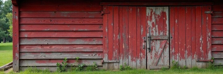 Rustic weathered pine barn, unfinished siding , texture, boards