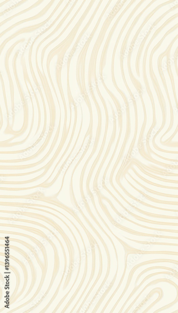 Poster subtle wavy line pattern: abstract background texture in soft neutral tones