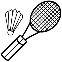 tennis racket and ball