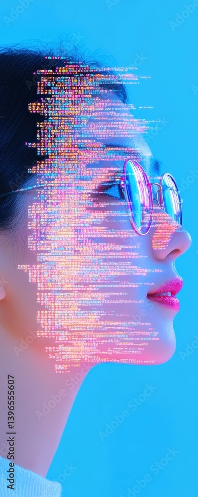 Leinwandbilder futuristic digital literacy certification innovative ar learning experience for gen z tech professio