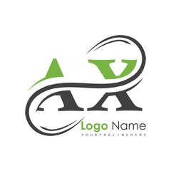 initial monogram logo with letter style design