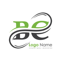 initial monogram logo with letter style design