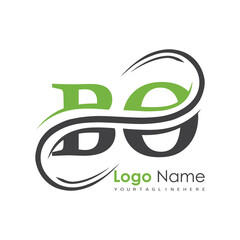 initial monogram logo with letter style design