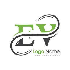 initial monogram logo with letter style design