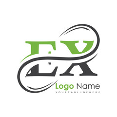 initial monogram logo with letter style design