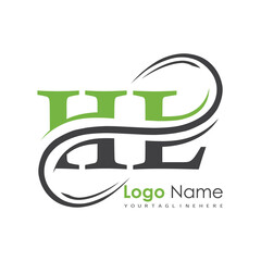 initial monogram logo with letter style design