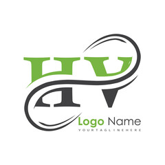 initial monogram logo with letter style design