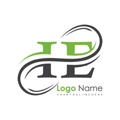 initial monogram logo with letter style design