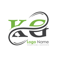 initial monogram logo with letter style design
