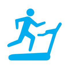 treadmill colored icon