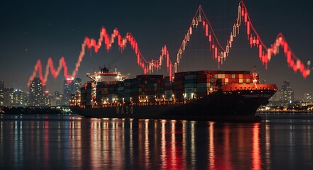 Declining international commerce impacting supply chains and global economy