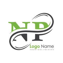 initial monogram logo with letter style design