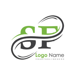 initial monogram logo with letter style design