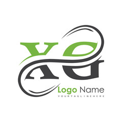 initial monogram logo with letter style design