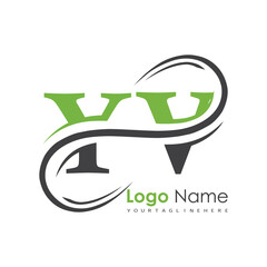 initial monogram logo with letter style design