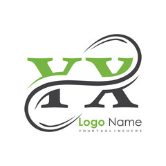 initial monogram logo with letter style design
