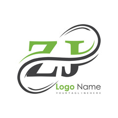 initial monogram logo with letter style design