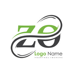 initial monogram logo with letter style design