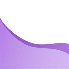 Gradient Shape Footer