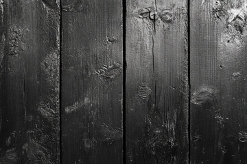 Obraz premium Black wood texture background with elegant and smooth finish, perfect for sophisticated and modern design projects.