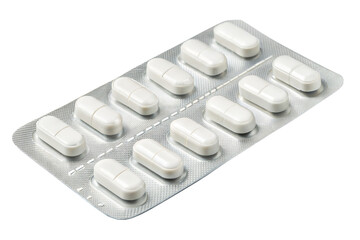 Blister Pack of White Pills