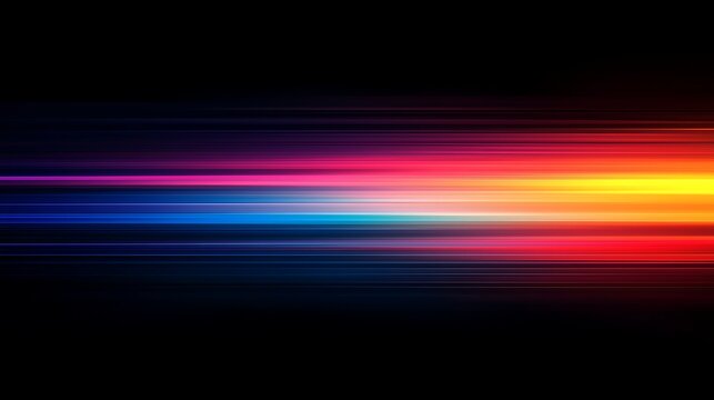 Neon bokeh with warm and cool tones high resolution image