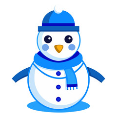 snowman scarf olated background hat blue snowman christmas isolated christmas holiday hat white celebration cute frost snow winter smile happy december decoration ice season merry year carrot