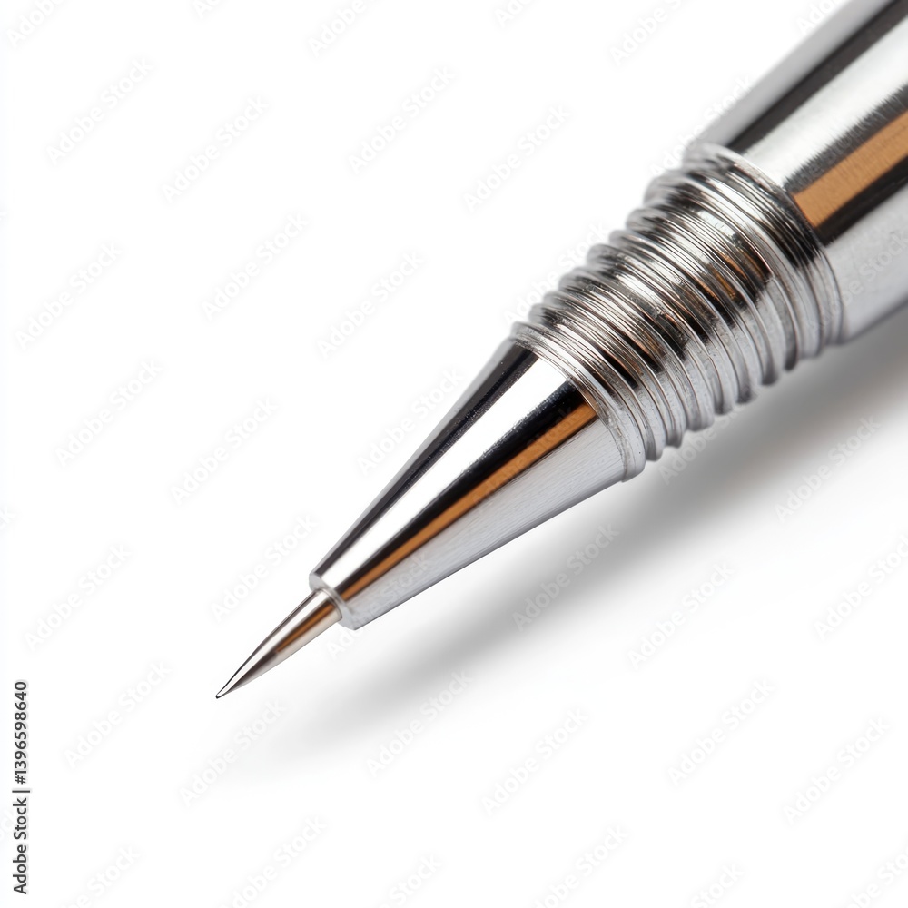 Poster dart arrow with metal tip casting shadow closeup photography studio setting artistic perspective