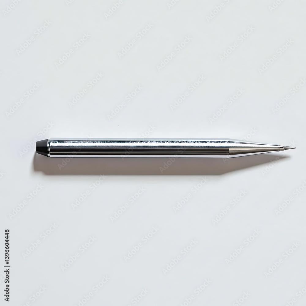 Aufkleber dart arrow with metal tip and shadow creative artscale flat lay minimalist design studio setting