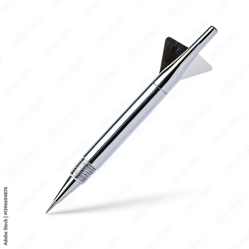 Poster precision dart arrow with metal tip studio setting professional photography detailed close-up
