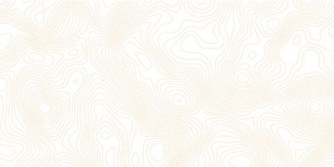 Abstract gold topographic lines on a green background. Golden line waves topographical design. Geographic mountain contours Vector Illustration.