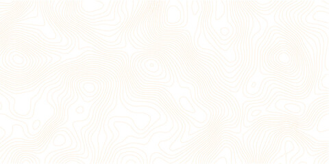 Abstract gold topographic lines on a green background. Golden line waves topographical design. Geographic mountain contours Vector Illustration.